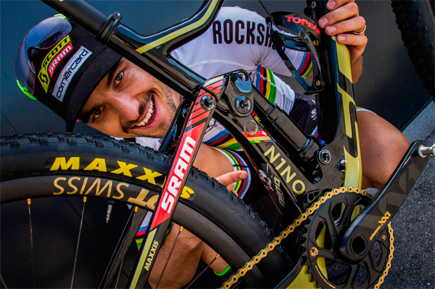 En TodoMountainBike: La Scott Spark de Nino Schurter para la Copa del Mundo XCO 2017, al detalle