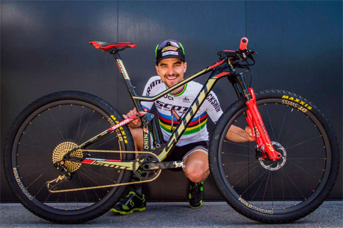 En TodoMountainBike: La Scott Spark de Nino Schurter para la Copa del Mundo XCO 2017, al detalle