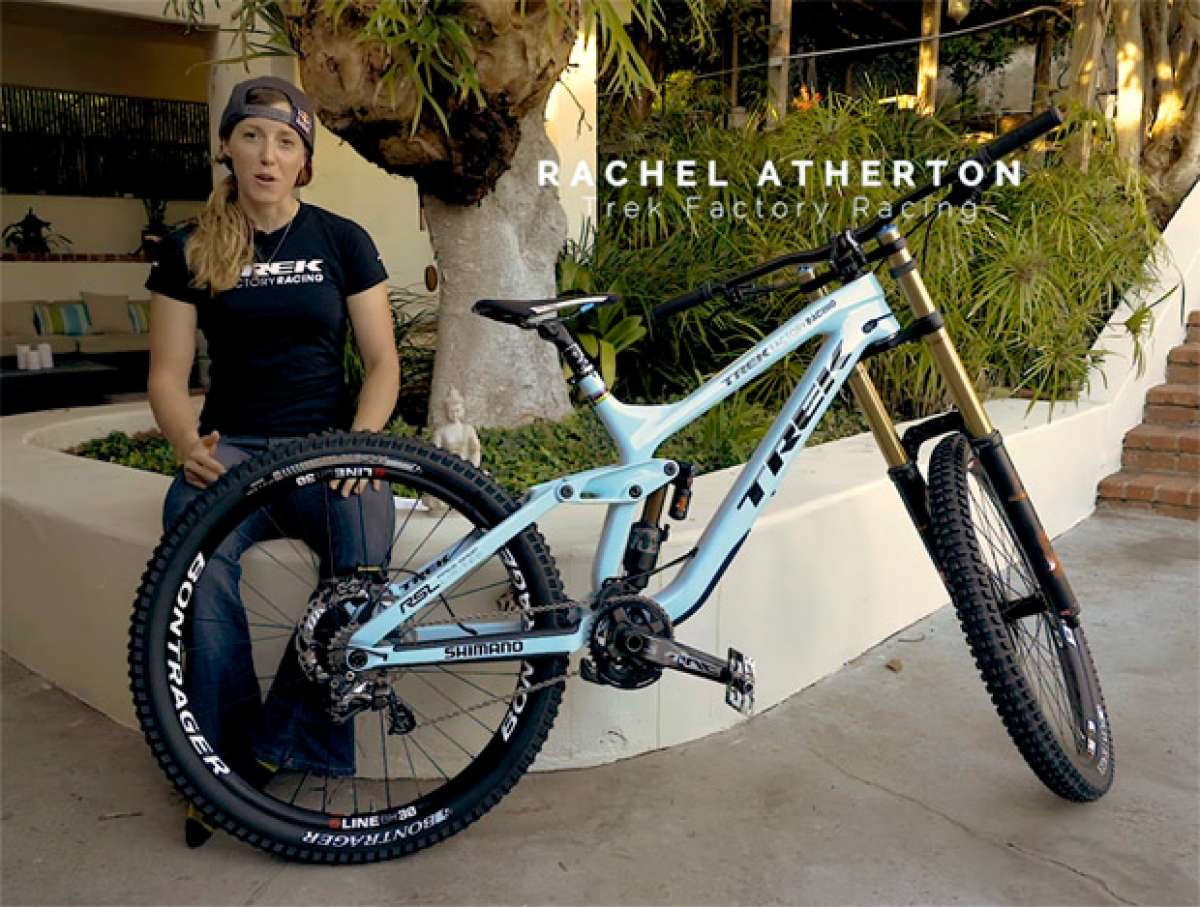 En TodoMountainBike: Las novedades introducidas en la Trek Session Carbon de 2018, explicadas por Rachel Atherton