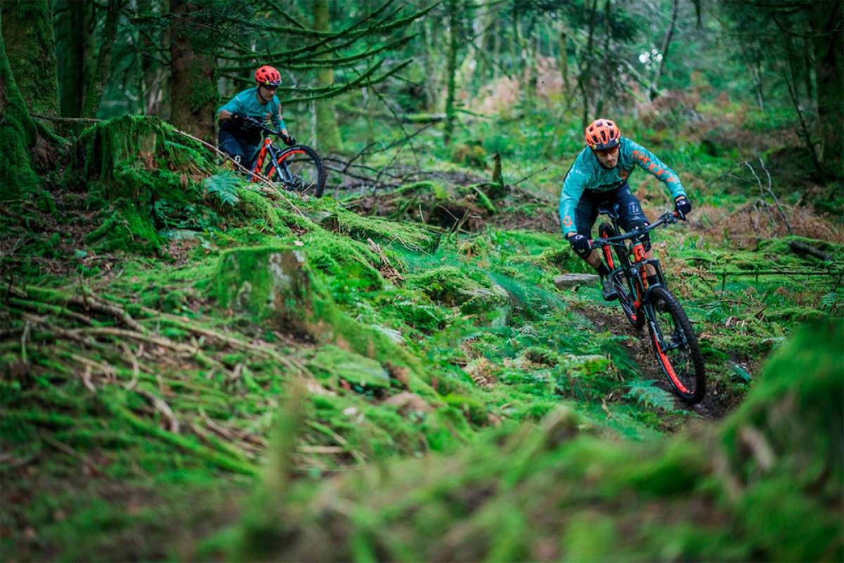 Entrenando en Los Vosgos (Francia) con Rémy Absalon y Elliot Trabac