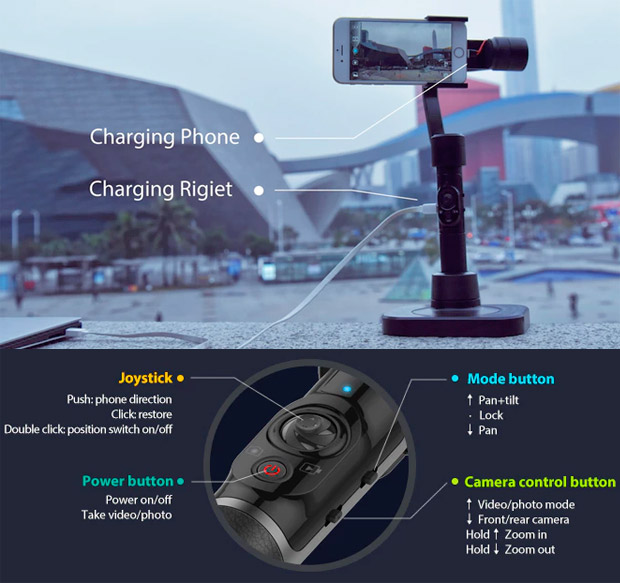 En TodoMountainBike: Rigiet, un avanzado (y económico) estabilizador de imagen para GoPro y teléfonos móviles