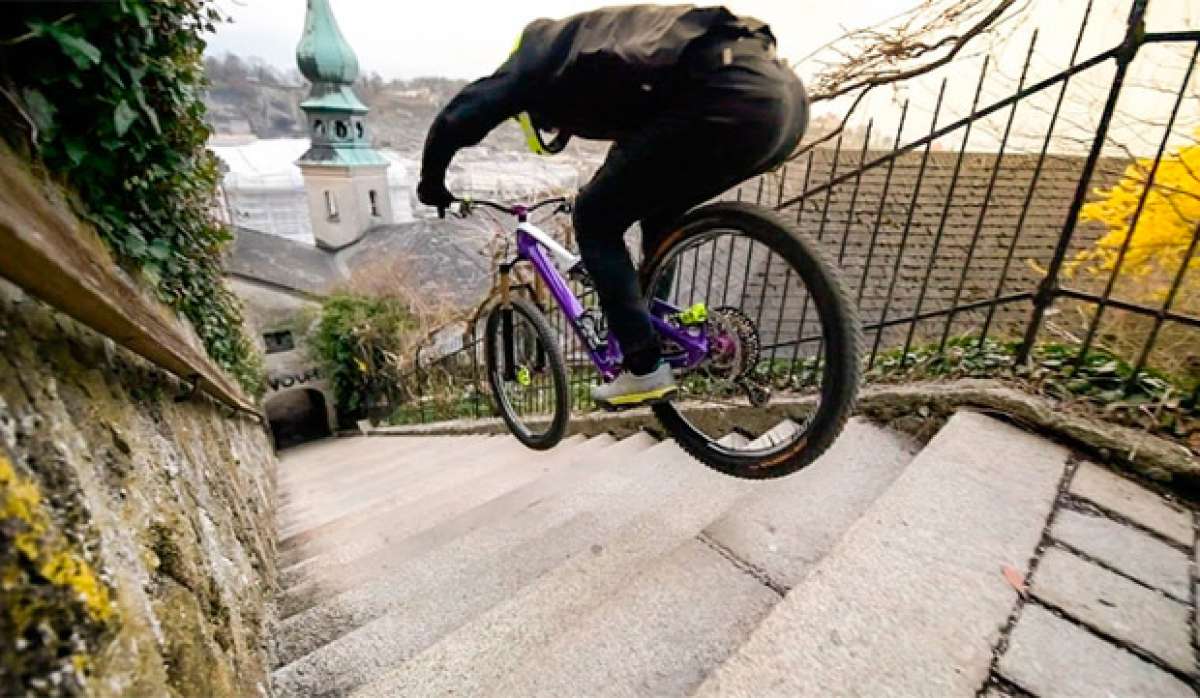 En TodoMountainBike: Fabio Wibmer en la más increíble sesión de Freeride urbano hasta la fecha