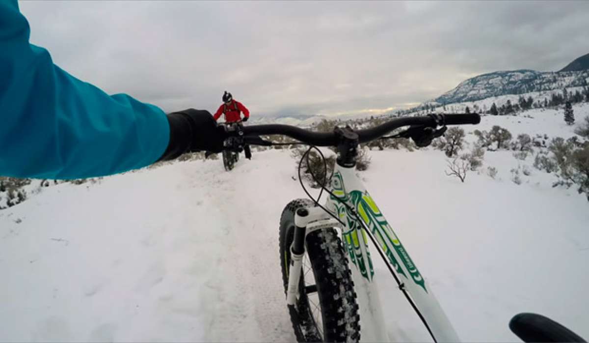 En TodoMountainBike: Sesión invernal de Freeride sobre 'Fat Bikes' con Geoff Gulevich y compañía