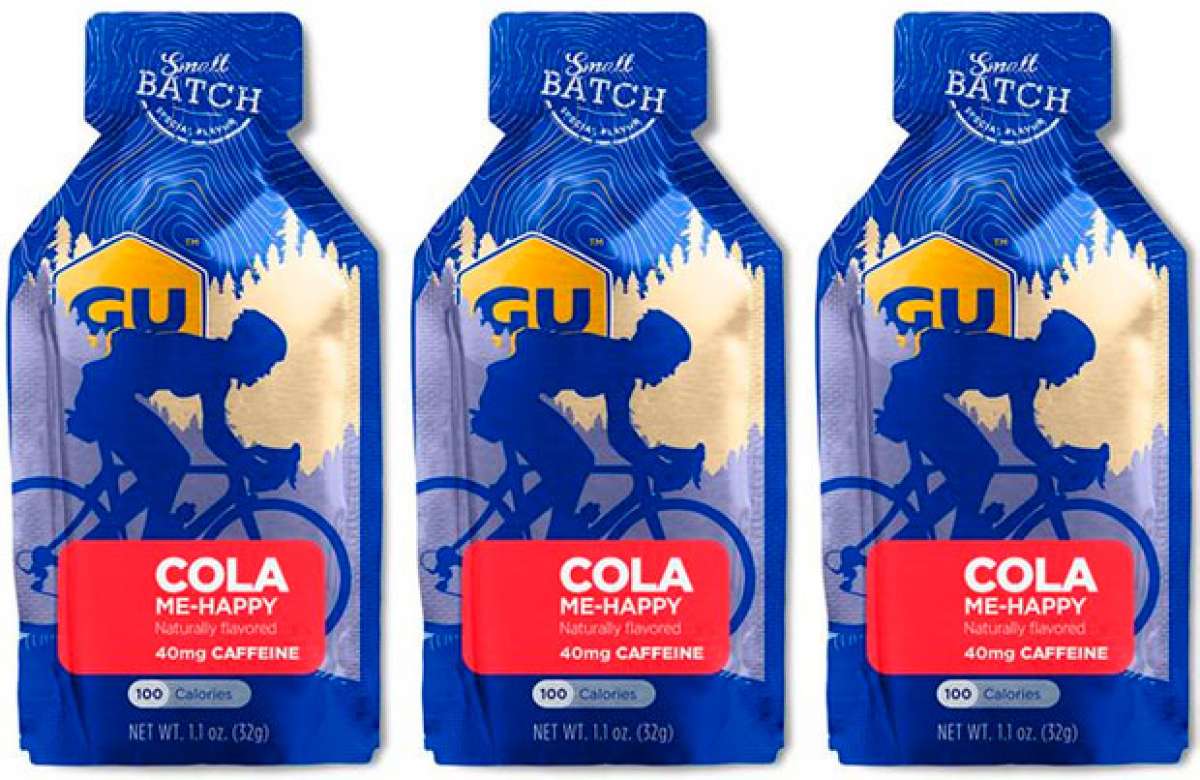 En TodoMountainBike: Llega el sabor Cola Me-Happy para los geles energéticos de GU Energy