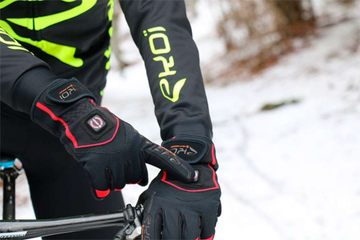 EKOÏ Heat Concept, guantes y cubrezapatillas calefactados para ciclistas frioleros