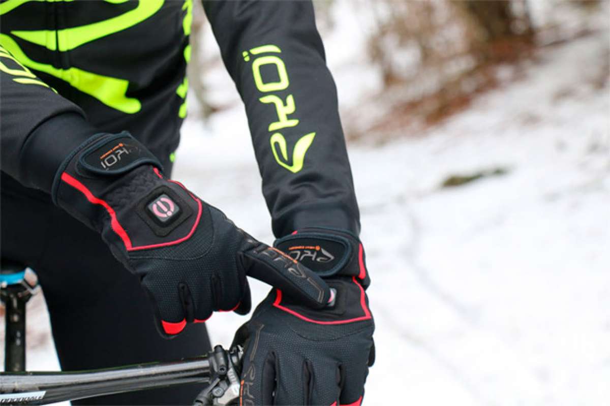 En TodoMountainBike: EKOÏ Heat Concept, guantes y cubrezapatillas calefactados para ciclistas frioleros