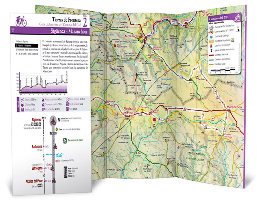 En TodoMountainBike: El Consorcio Camino del Cid publica diez guías digitales para cicloturistas de carretera