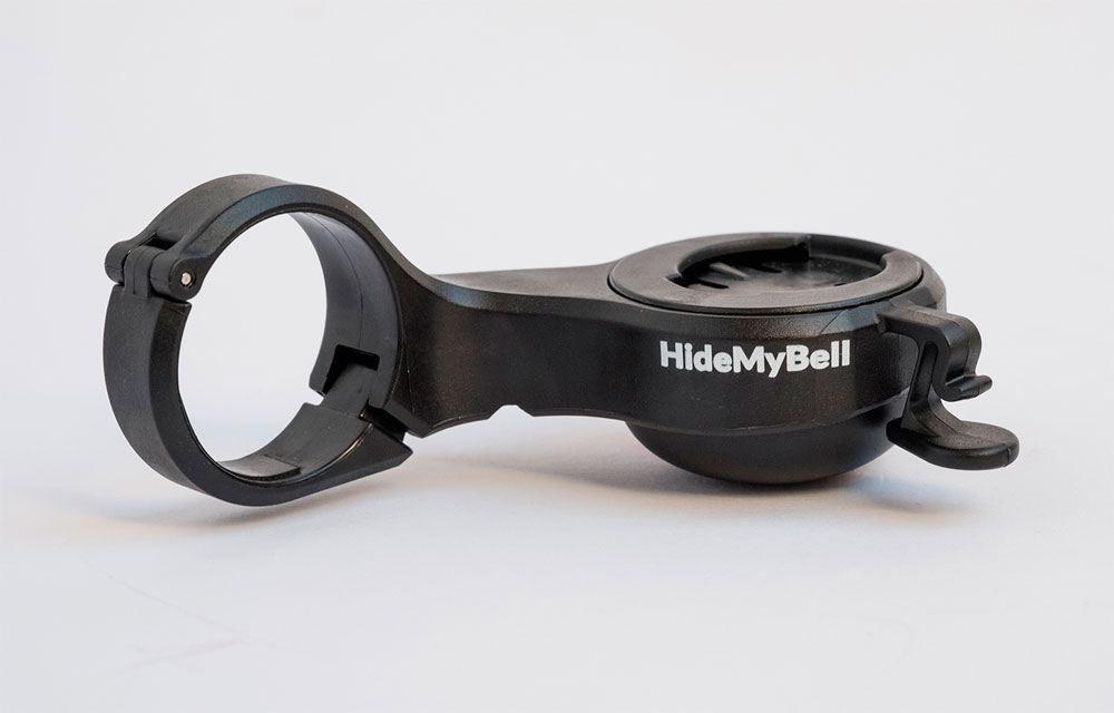 En TodoMountainBike: HideMyBell Mini, un soporte de manillar para GPS con función de timbre, o viceversa