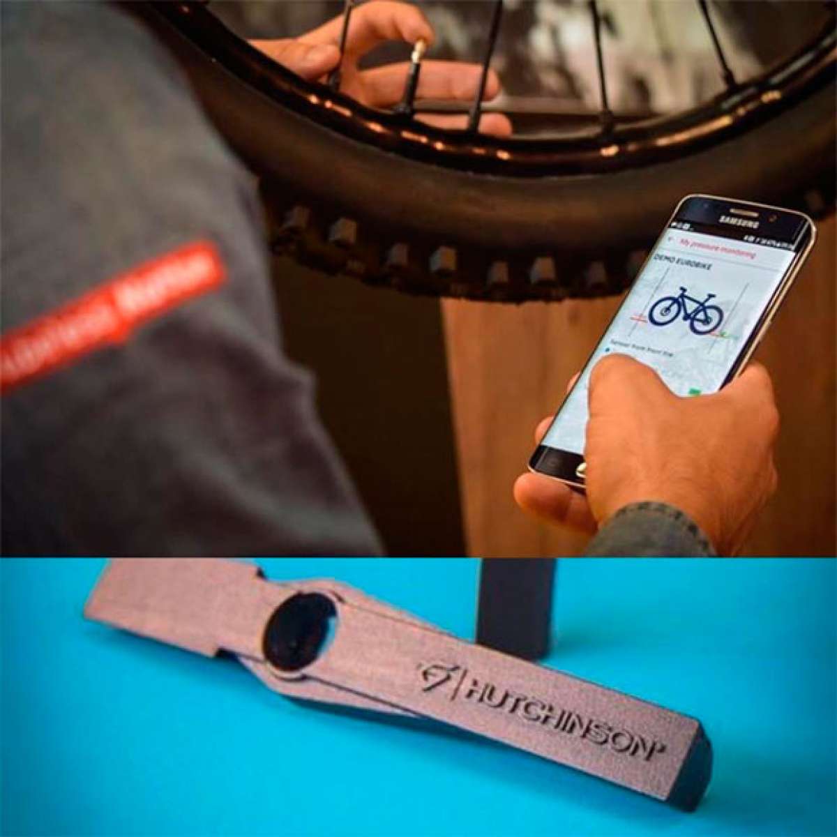 En TodoMountainBike: Hutchinson Conec'Tires, el primer sensor de presión para neumáticos de bicicletas