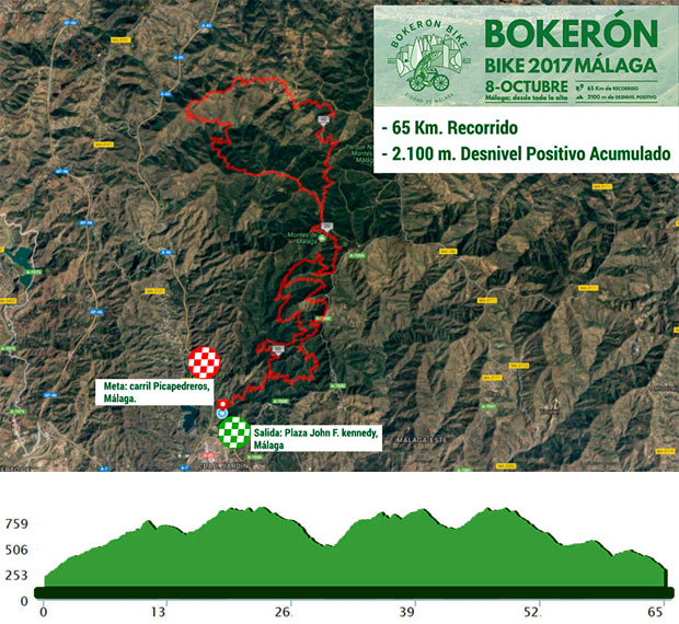 En TodoMountainBike: Abiertas las inscripciones para la Bokerón Bike Ciudad de Málaga 2017