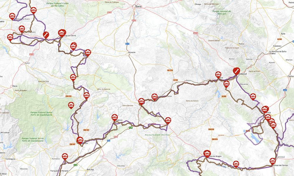 En TodoMountainBike: Tres mil recursos patrimoniales y turísticos en el inventario actualizado de la ruta Camino del Cid