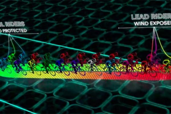 Luchando contra el viento: la ciencia detrás del pelotón ciclista