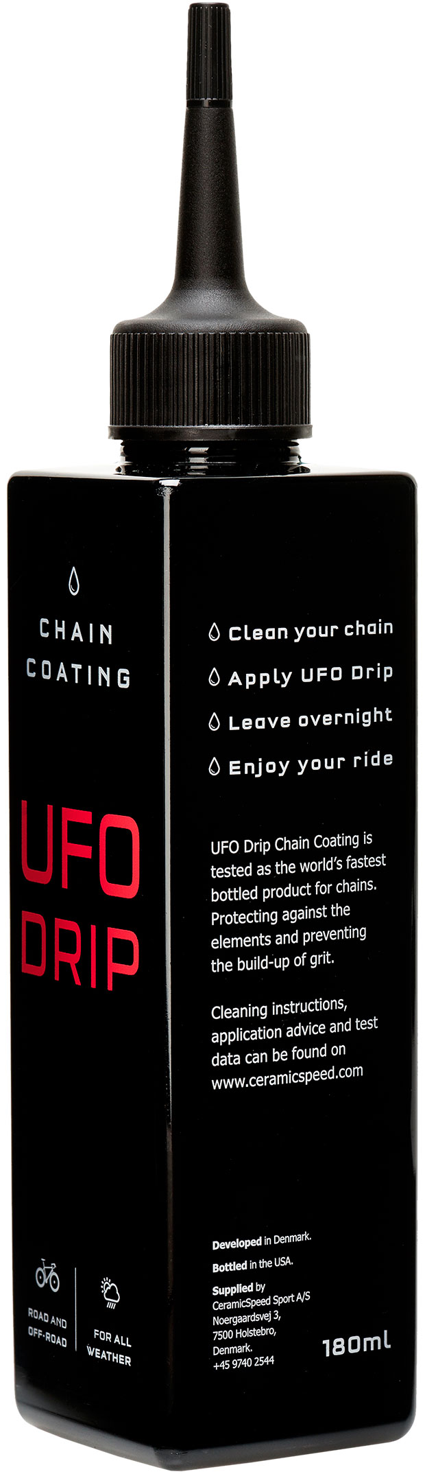 En TodoMountainBike: CeramicSpeed UFO Drip, el lubricante para cadenas más 'rápido' del mercado