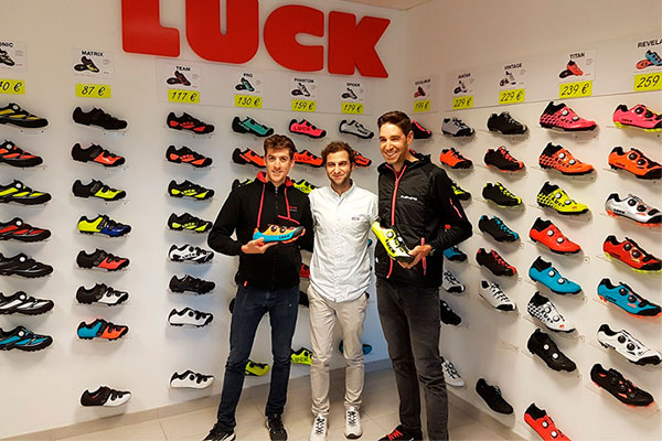 Luck Cycling Shoes y el MMR Factory Racing Team forman equipo para la temporada 2018