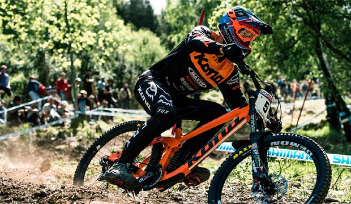 En TodoMountainBike: Los mejores momentos de las rondas de entrenamiento de la Copa del Mundo DHI 2017 de Lourdes