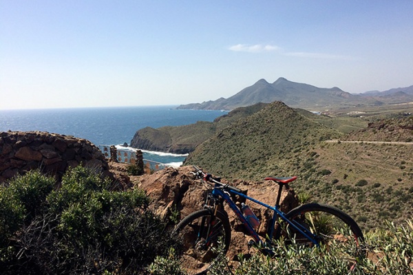 La foto del día en TodoMountainBike: "Desde el Cabo de Gata"