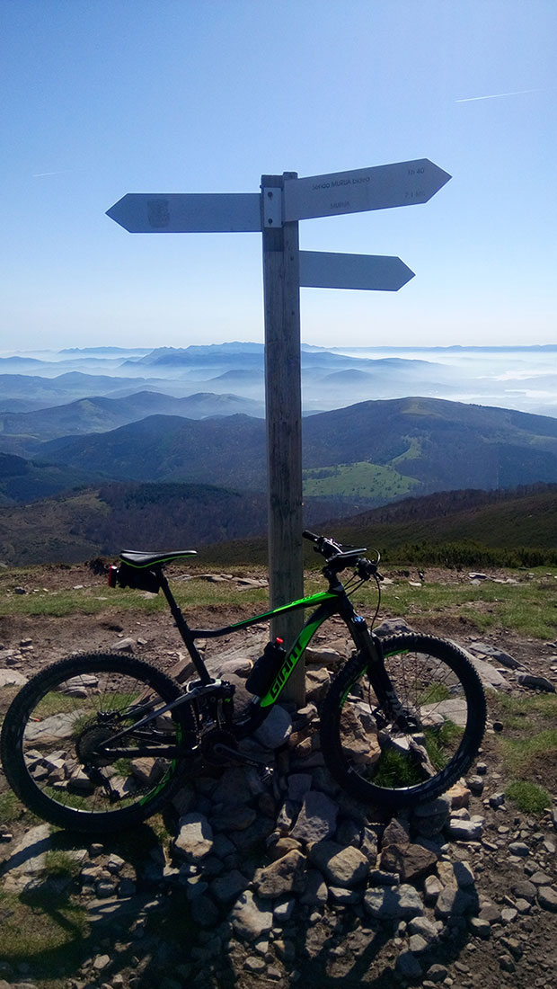 En TodoMountainBike: La foto del día en TodoMountainBike: 'Monte Gorbea'