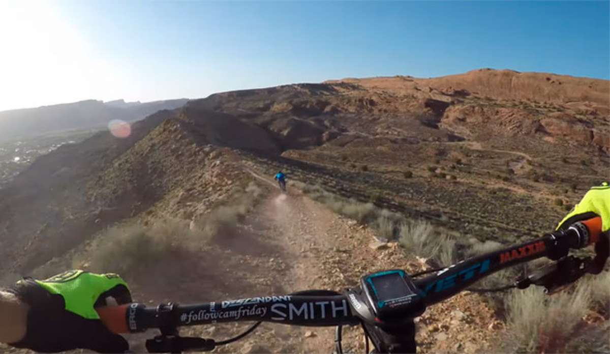 En TodoMountainBike: Rodando por el 'Dave's Trail' de Moab, en Utah (USA), con Nate Hills y Kyle Mears