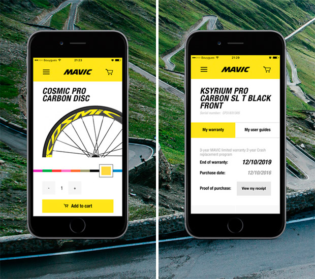 En TodoMountainBike: MyMavic, una aplicación móvil con toda la información de las ruedas de Mavic al alcance de la mano