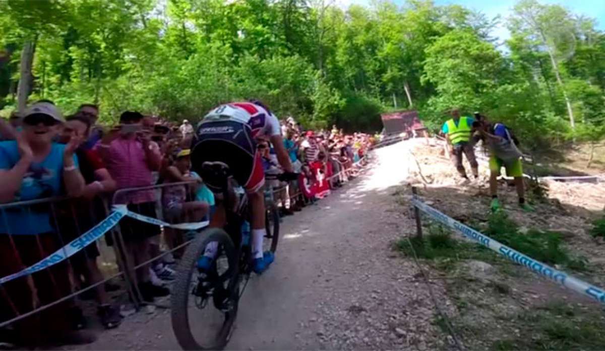 En TodoMountainBike: La carrera de la Copa del Mundo XCO 2017 de Albstadt, desde la bicicleta de Nino Schurter