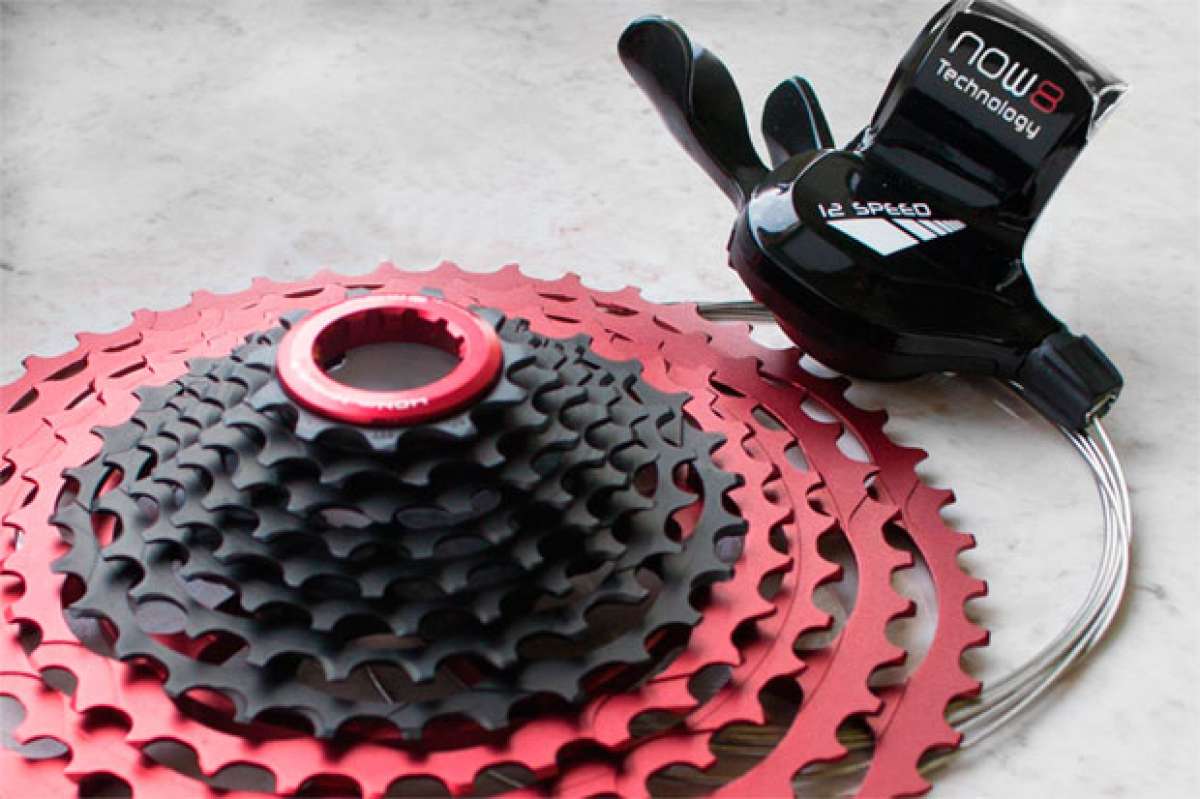 En TodoMountainBike: Doce velocidades para transmisiones Shimano XT con el kit de cassette más pulsador NOW8 Facile 12