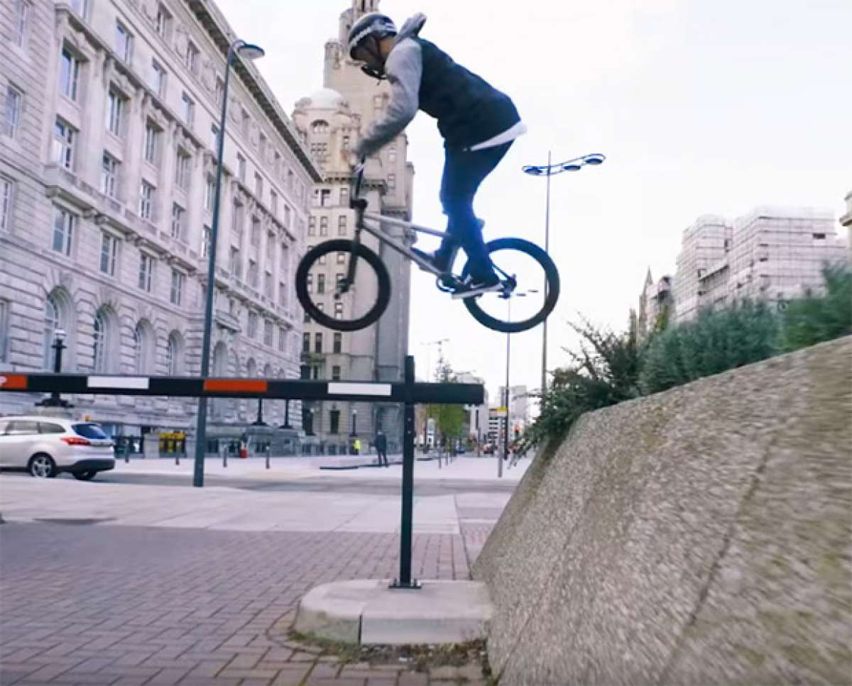 BMX urbano por las calles de Liverpool con Paul Ryan y su Mongoose Fraction