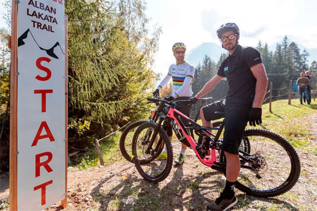 En TodoMountainBike: Rodando por el Alban Lakata Trail con Peter Sagan y su Specialized Enduro