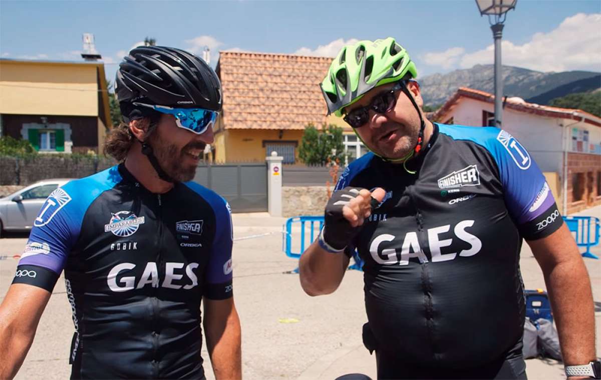 En TodoMountainBike: El divertido pique entre Santi Millán y 'Flo' Fernández durante la Gaes Pilgrim Race 2017