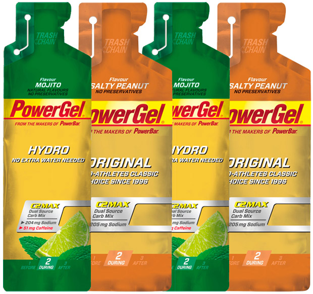 En TodoMountainBike: ¿Cacahuetes salados o mojito? Nuevos sabores para los geles energéticos PowerBar PowerGel