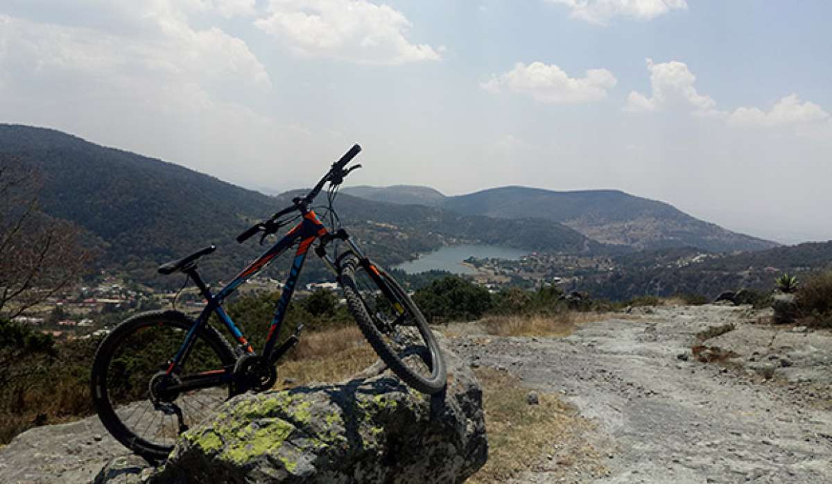 La foto del día en TodoMountainBike: "Presa de La Estanzuela"