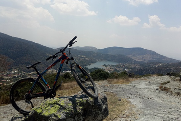 La foto del día en TodoMountainBike: "Presa de La Estanzuela"
