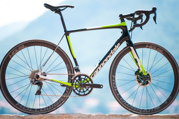 La Cannondale Synapse de 2018 en acción