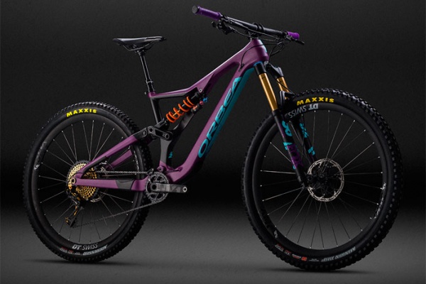 La Orbea Rallon de 2018 en acción