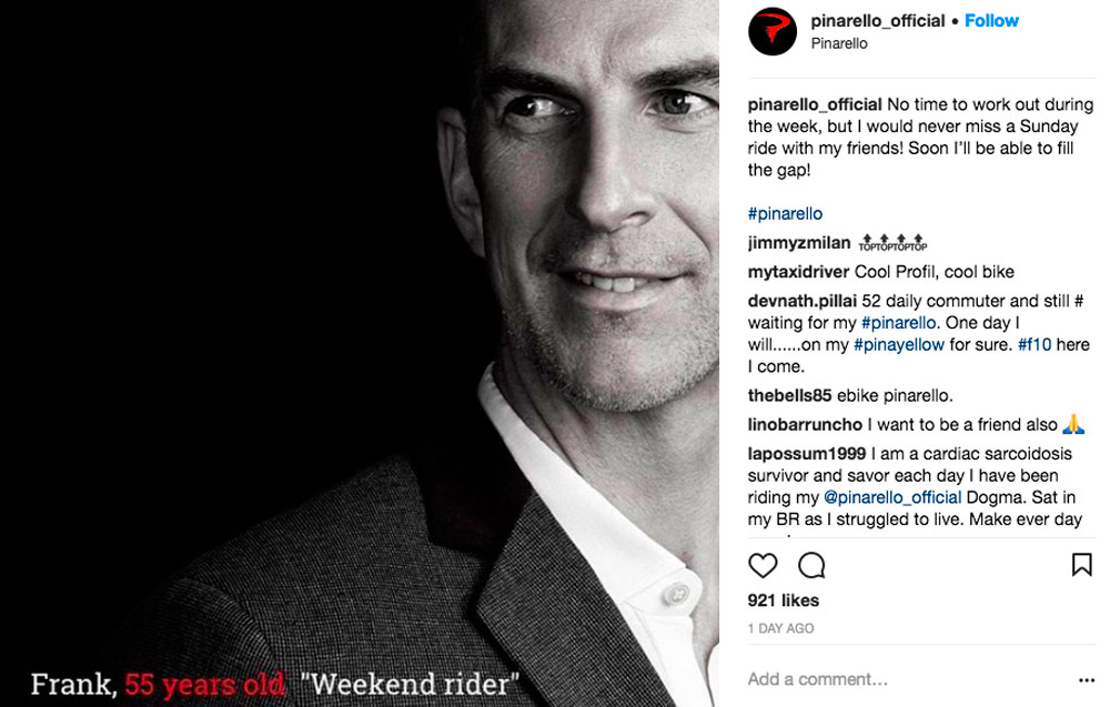 En TodoMountainBike: Pinarello, obligada a retirar una campaña publicitaria de tono 'sexista' tras incendiar las redes sociales