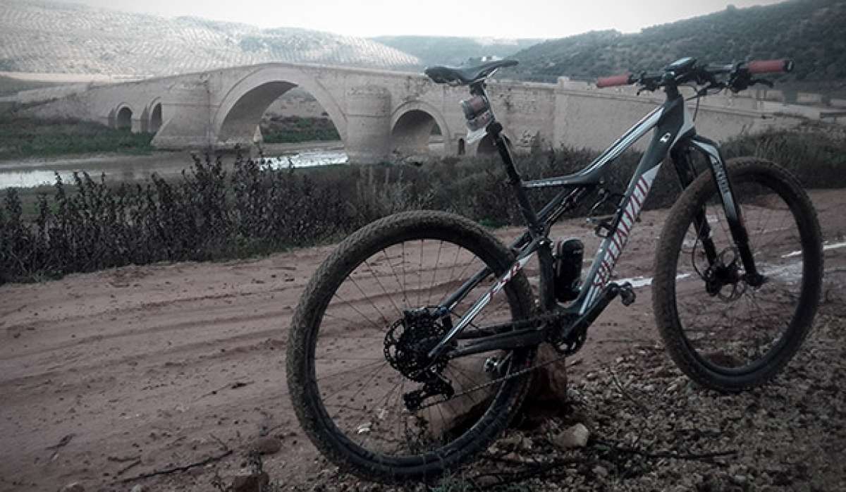 La foto del día en TodoMountainBike: "El Milagro del Puente Ariza"