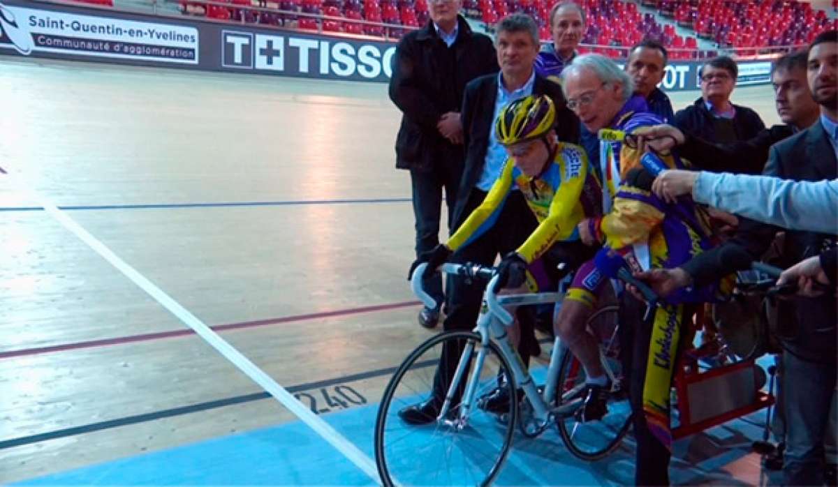 En TodoMountainBike: Así batió Robert Marchand el récord de la hora en la categoría de más de 105 años de edad