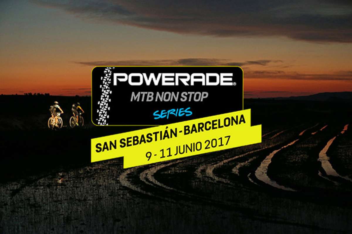 En TodoMountainBike: Más de 300 participantes en la Powerade MTB Non Stop San Sebastián-Barcelona 2017