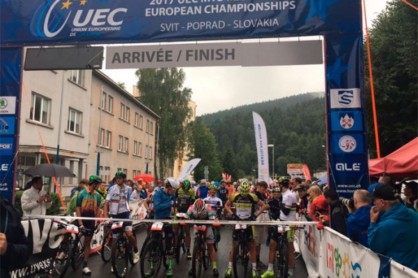 Tiago Ferreira y Christina Kollmann, vencedores del Campeonato de Europa XCM 2017