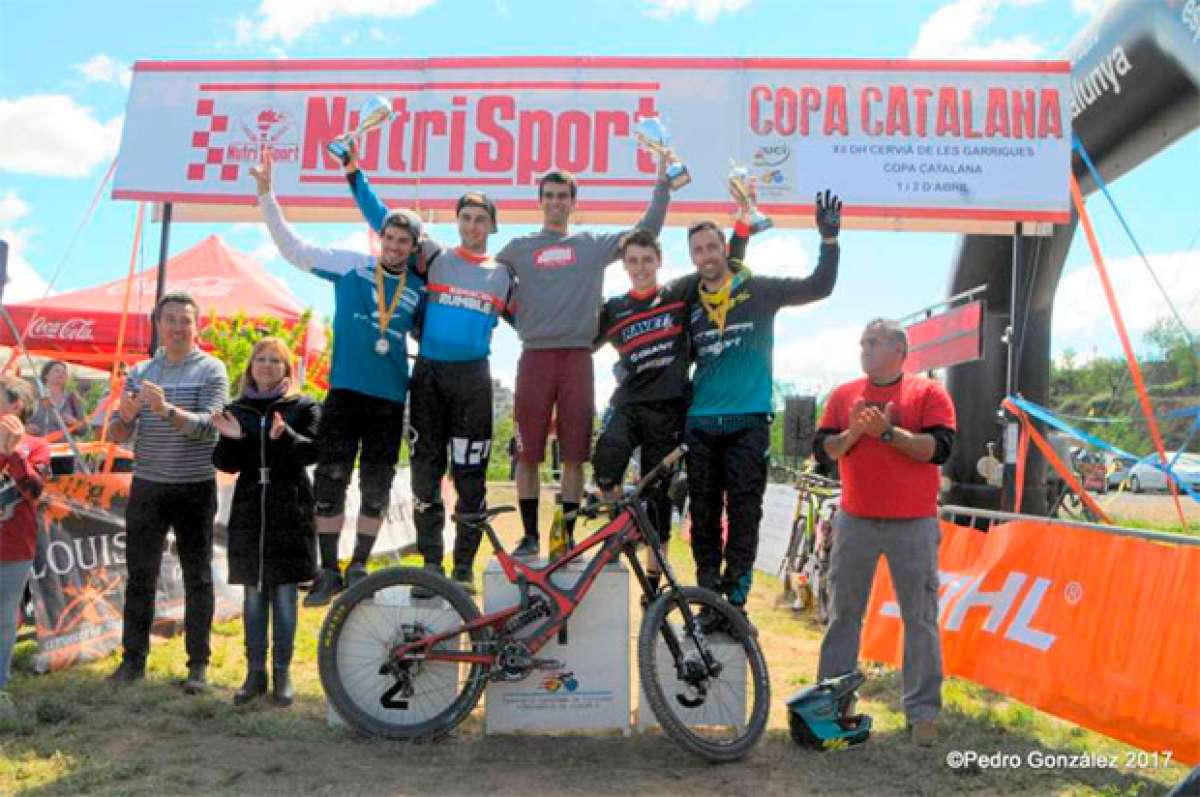 En TodoMountainBike: La Copa Catalana DHI 2017 de Cervià de les Garrigues, para Ferran Jorba y Telma Torregrosa