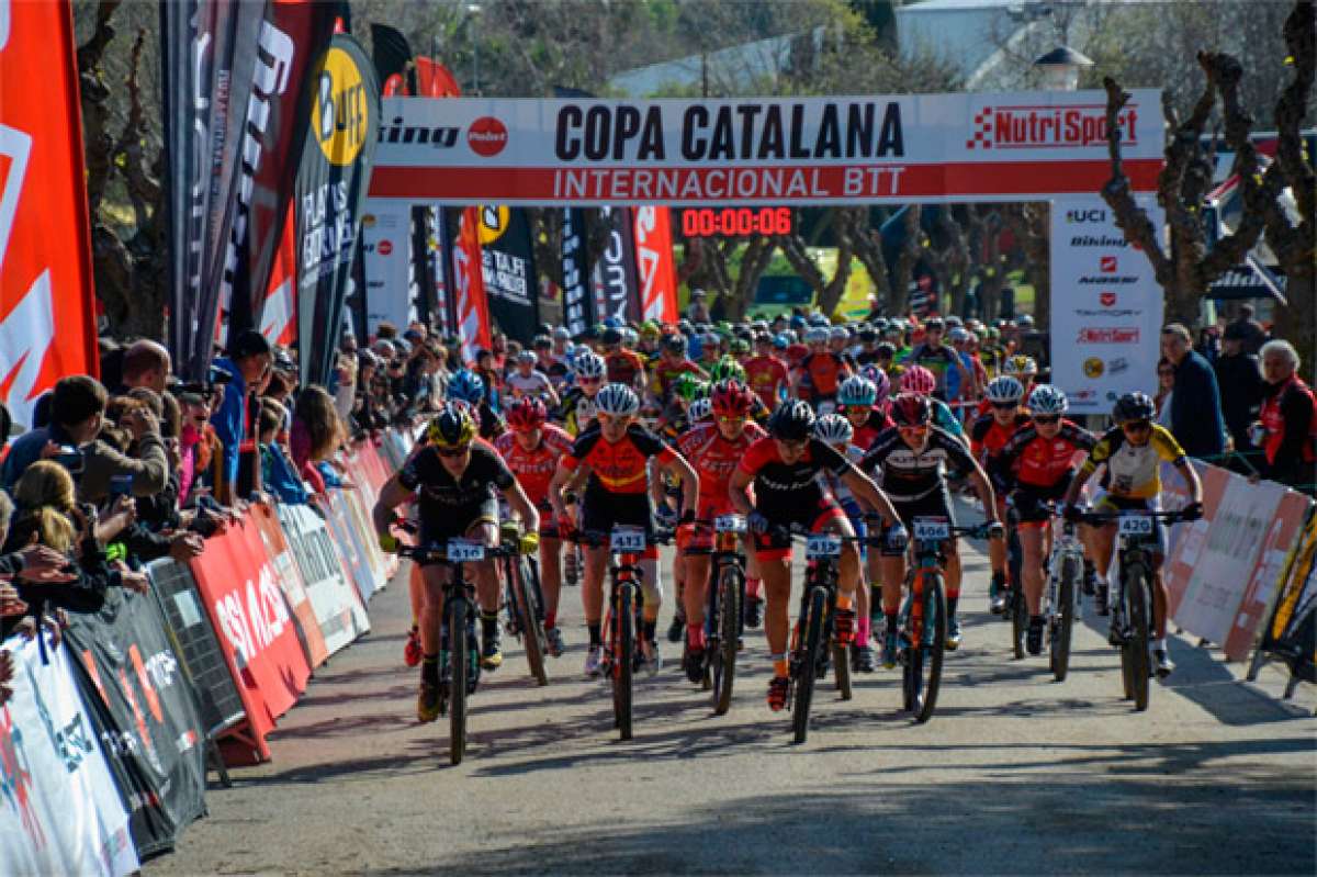 En TodoMountainBike: Sandra Santanyes y Francesc Guerra, líderes de la Copa Catalana Internacional BTT 2017 tras la prueba de Santa Susanna