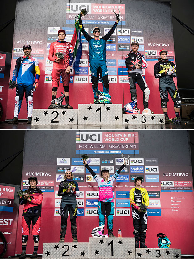 En TodoMountainBike: Greg Minnaar y Tracey Hannah, los más rápidos en la Copa del Mundo DHI 2017 de Fort William