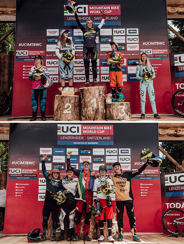 En TodoMountainBike: Greg Minnaar y Myriam Nicole, los más rápidos en la Copa del Mundo DHI 2017 de Lenzerheide