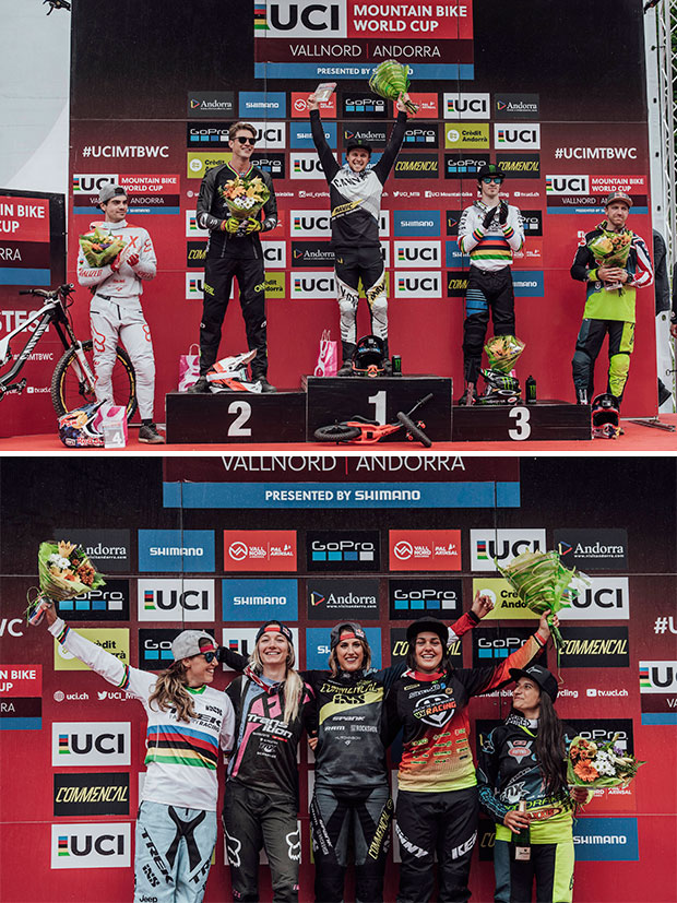 En TodoMountainBike: Troy Brosnan y Myriam Nicole, los más rápidos en la Copa del Mundo DHI 2017 de Vallnord