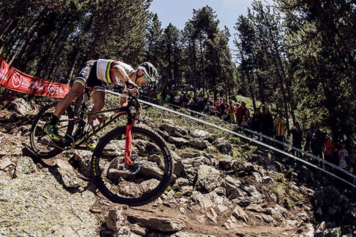 En TodoMountainBike: Nino Schurter y Yana Belomoina, imparables en la Copa del Mundo XCO 2017 de Vallnord