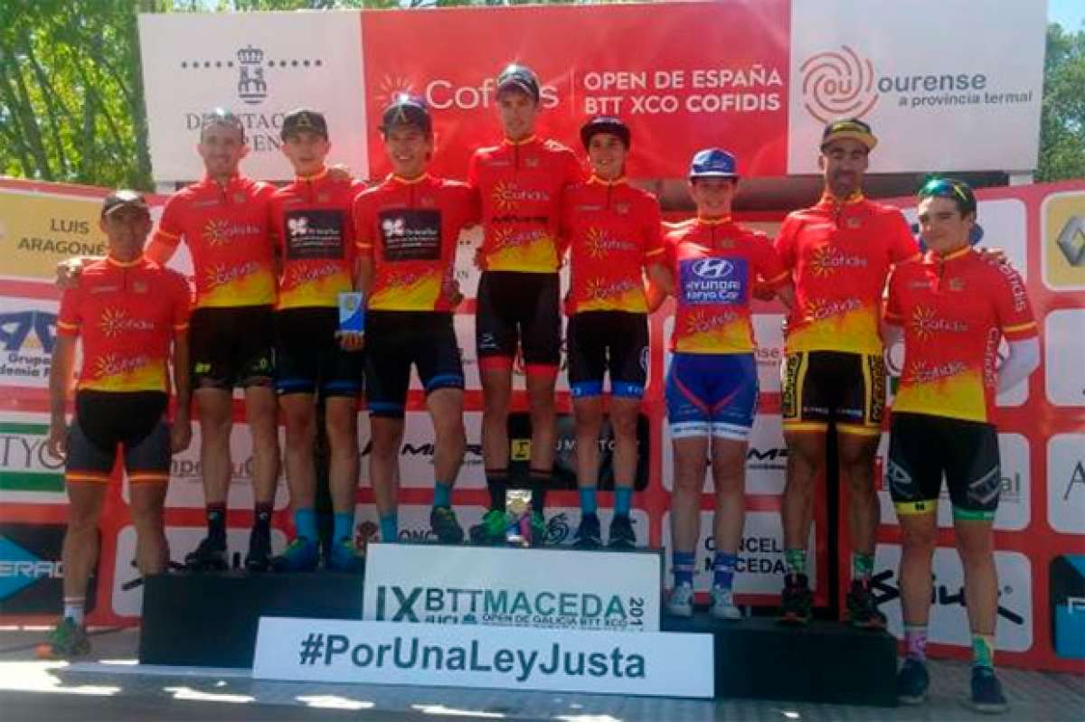 Pablo Rodríguez y Rocío del Alba, vencedores del Open de España XCO Cofidis 2017
