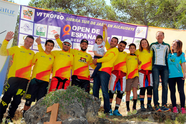 En TodoMountainBike: El Descenso de Alcaudete, penúltima prueba del Open de España DH 2017, para Edgar Carballo y Telma Torregrosa