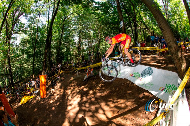 En TodoMountainBike: Florian Vogel y Yana Belomoina, vencedores del Campeonato de Europa XCO 2017