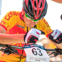 Florian Vogel y Yana Belomoina, vencedores del Campeonato de Europa XCO 2017