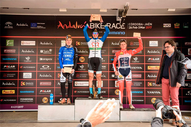 En TodoMountainBike: Triunfo de Fabian Rabensteiner y Raiza Goulao en la segunda etapa de la Andalucía Bike Race 2017