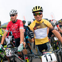 Francesc Guerra y Clàudia Galicia, líderes vigentes tras la segunda etapa de la Catalunya Bike Race 2017